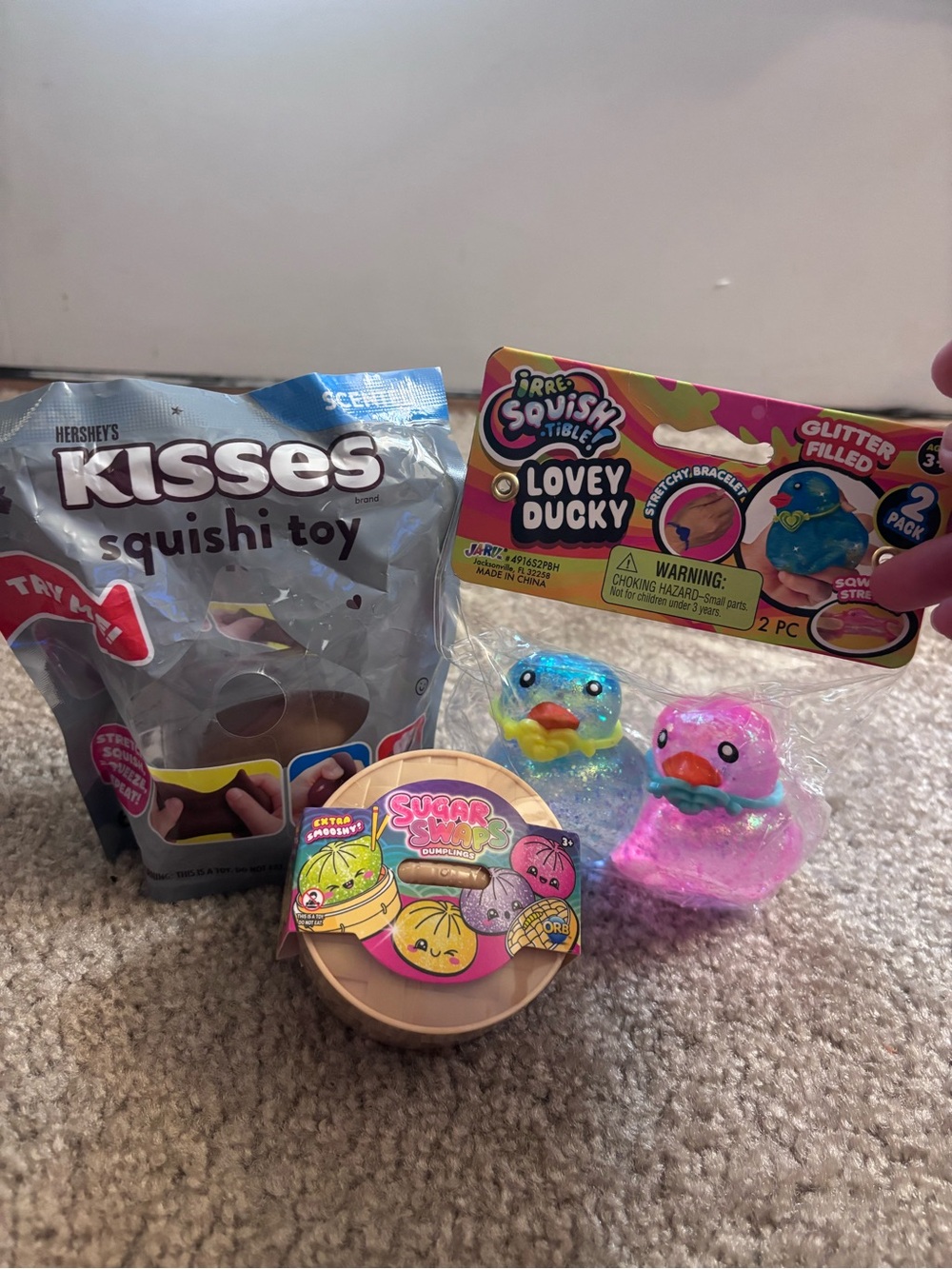 Orb Bundle Scented Hershey Kiss Squishi Dumpling & Sugar Swaps